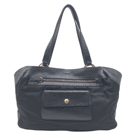 Prada Nylon/Leather VITELLO DAINO TESSUTO Tote Bag - Picture 1 of 9